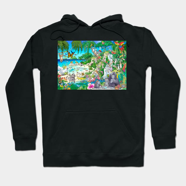 Mermaid Island Hoodie by MrChuckles